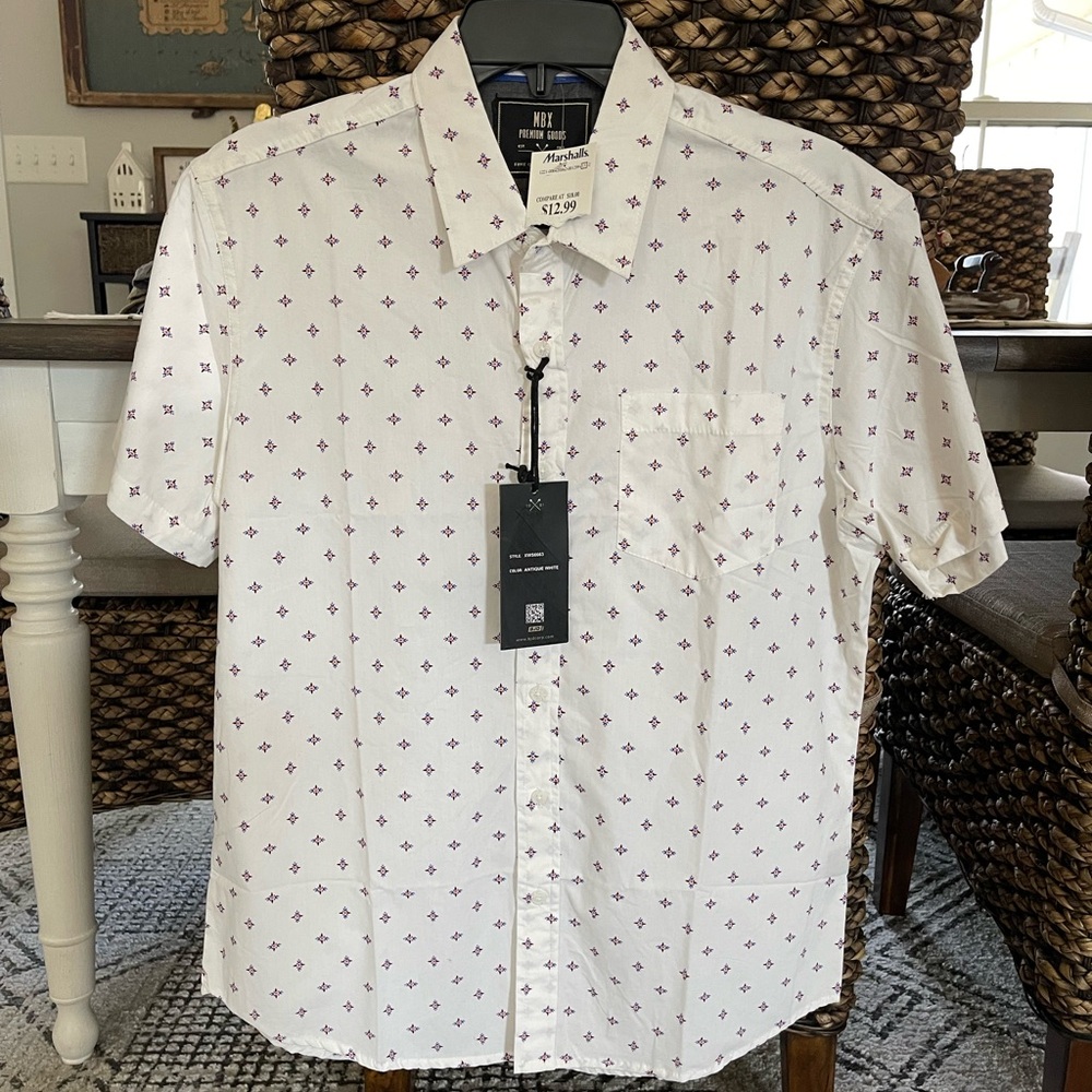 Men’s button down shirt